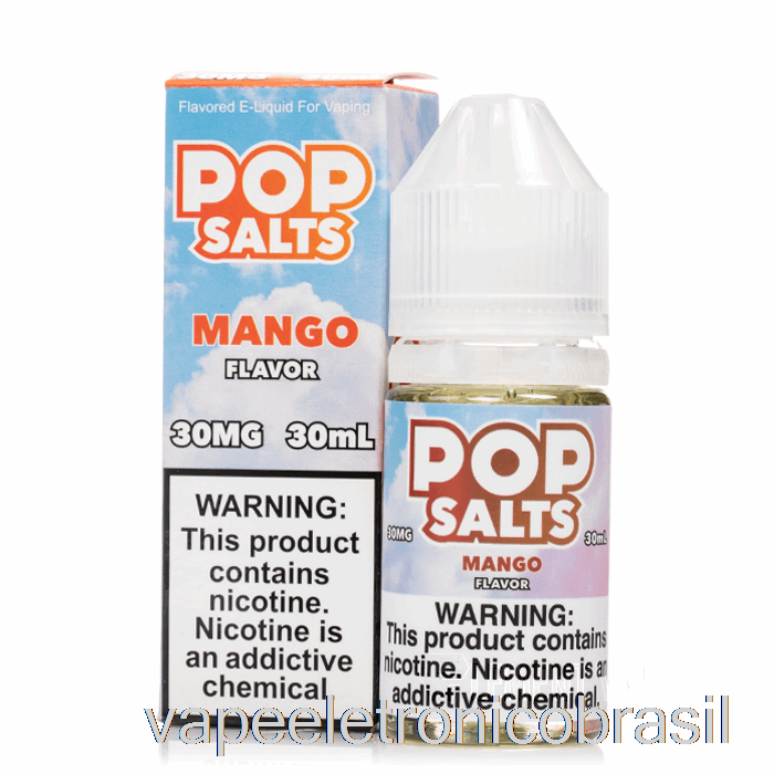 Vape Eletrônico Manga - Sais Pop - 30ml 30mg